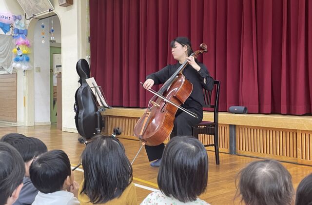 ３／１９　チェロ演奏会がありました♪