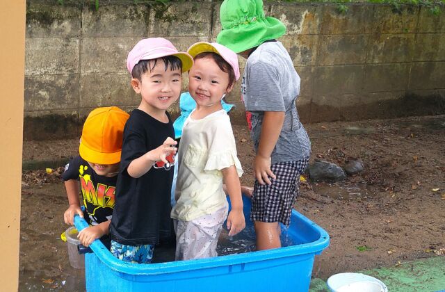 たっぷり水遊び💧