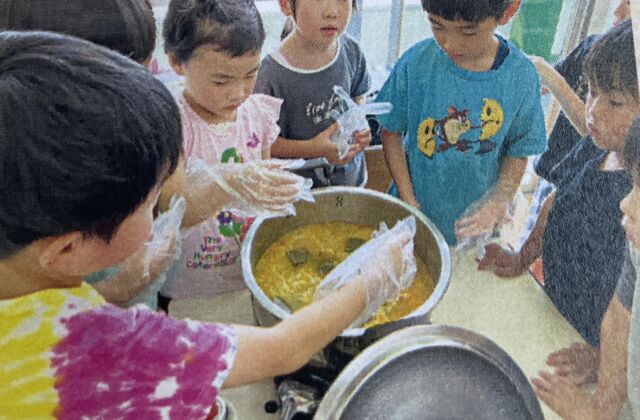 カレークッキング（ぞう組）