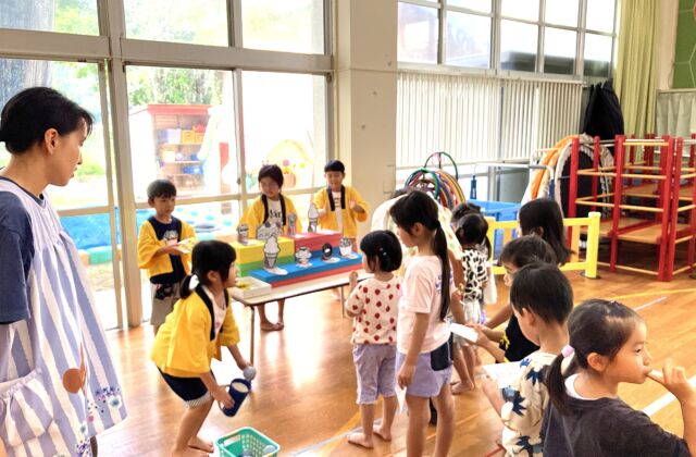 9/24ケイテーこども園との交流