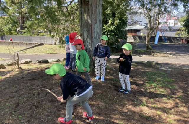 牡丹公園へ行きました（きりん組、ぱんだ組、りす組）