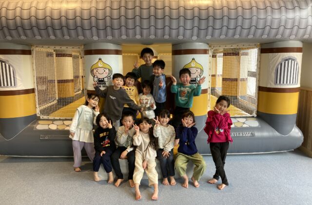 えいぱーくへ遊びに行きました（らいおん組）