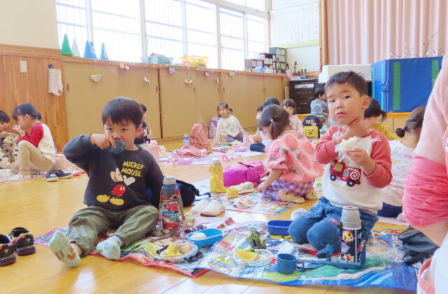 初めてのおにぎりの日♪（ぱんだ組）