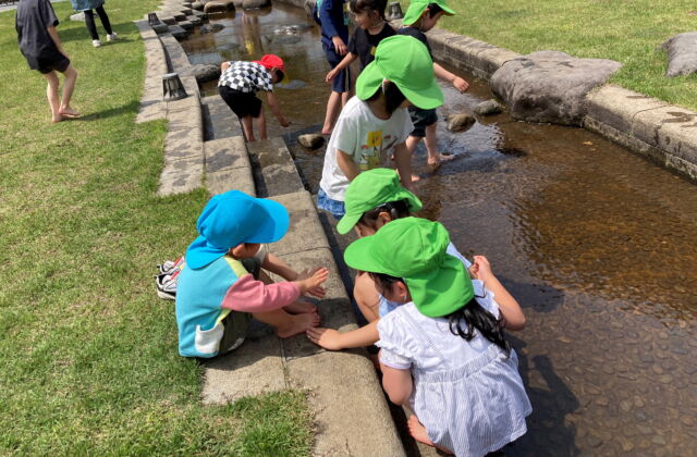 お水、気持ちいいよ♪