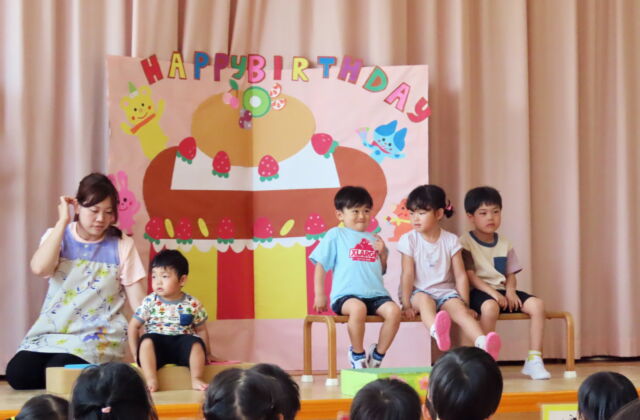 ５月のお誕生祭がありました