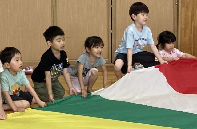 運動会に向けて総合練習をしました②