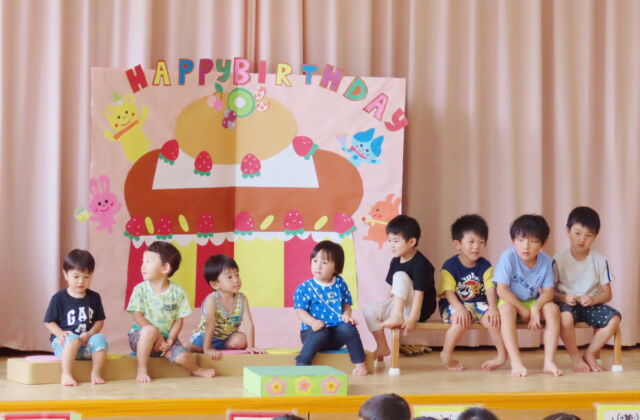 6月のお誕生祭がありました