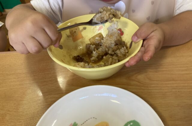 食事から感じる成長