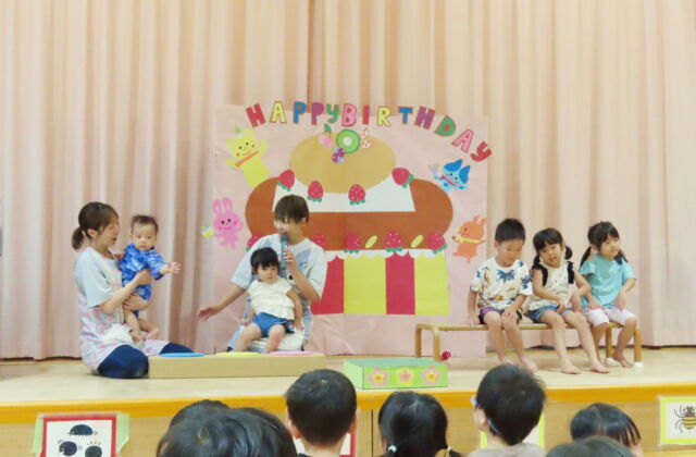 7月のお誕生祭がありました