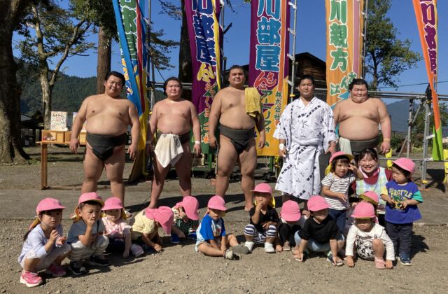 安治川部屋の相撲稽古を見学に行きました